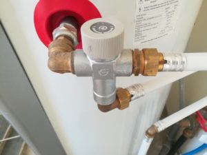 montagem de valvula termostatica